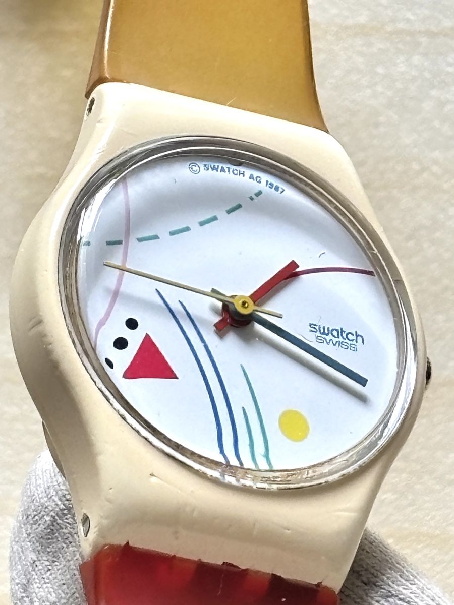 Swatch Uhren: Swatch Uhr Retro 1987 – Gebraucht aus Grenchen von chththl 4