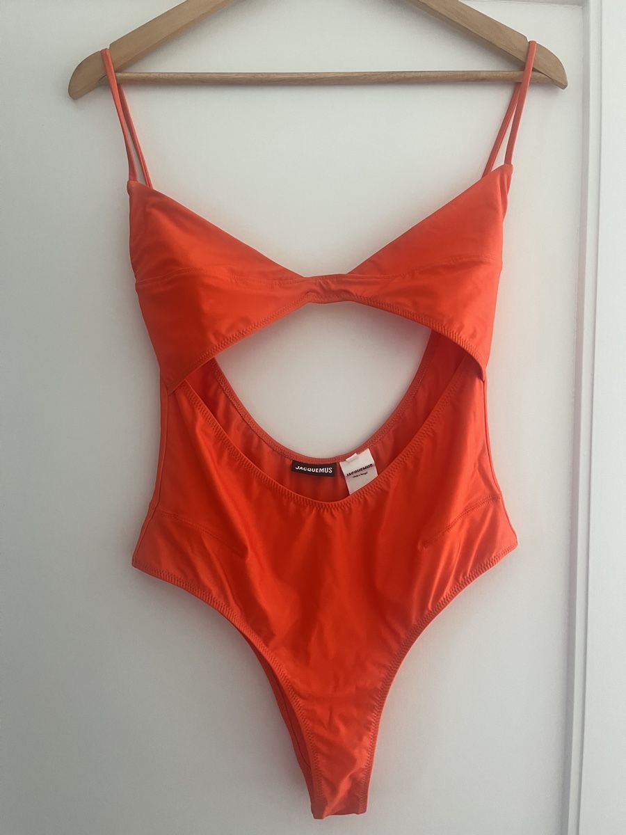 Costumi da bagno & Bikini: Jacquemus Orange Swimsuit – Nuovo (secondo la descrizione) da Zürich venduto da kse_jw8w