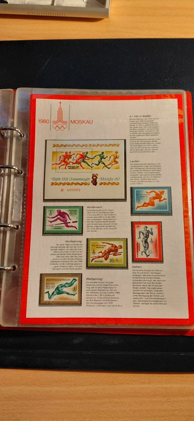 Tutti i francobolli: Olympiade Moskau 1980 – Usato da Oberohringen venduto da Special11 5