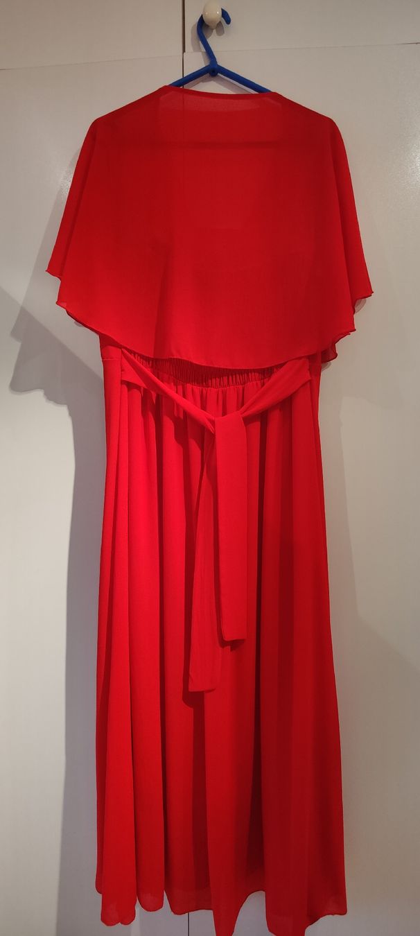 Vestiti: Festliches Kleid in Rot Gösse 40 – Usato da Bern venduto da Aliloli 2