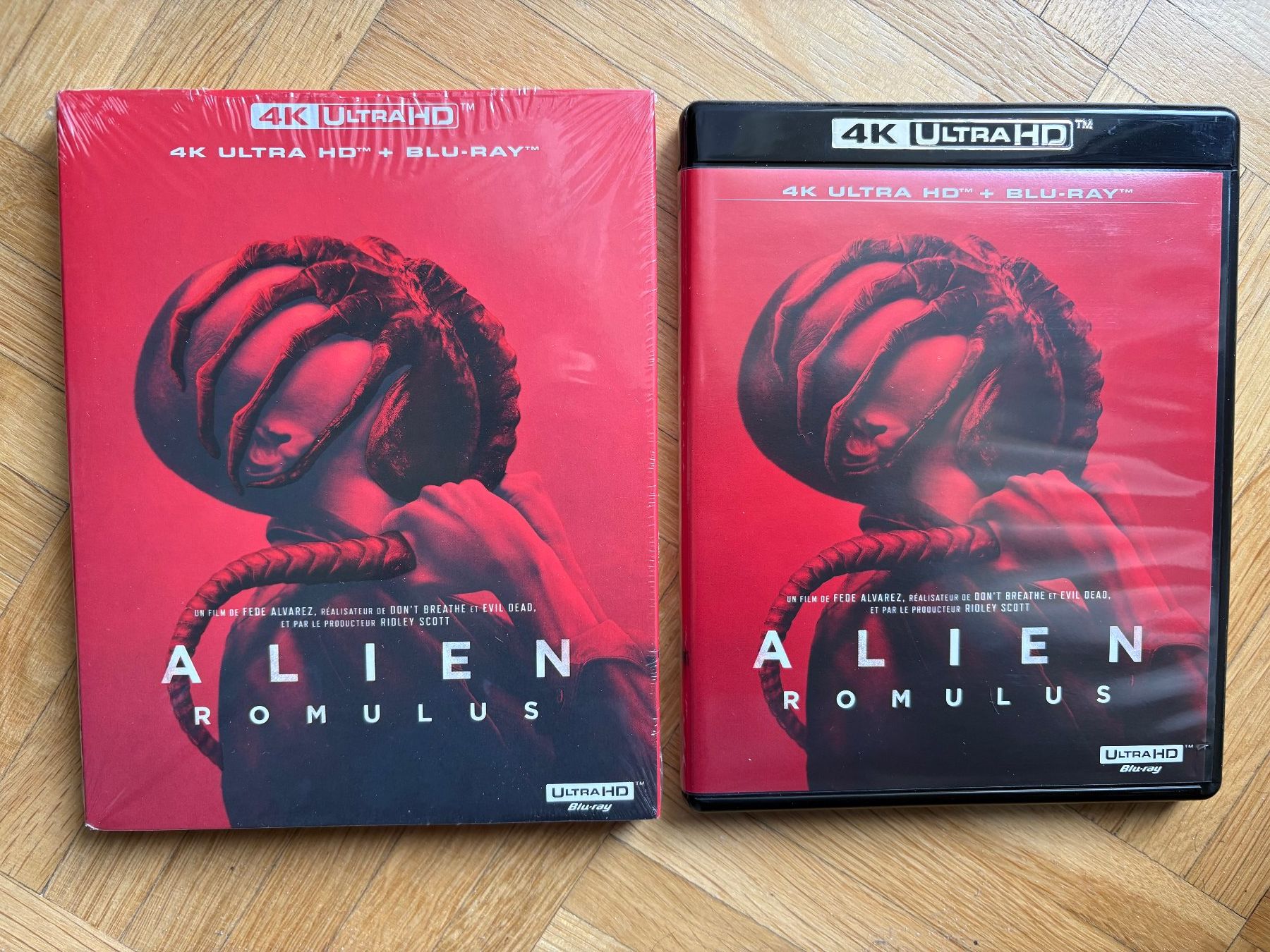 Tutti i DVDs: Alien: Romulus - mit Slipcover - 4K UHD + Blu-ray – Nuovo (secondo la descrizione) da Zürich venduto da Malcom