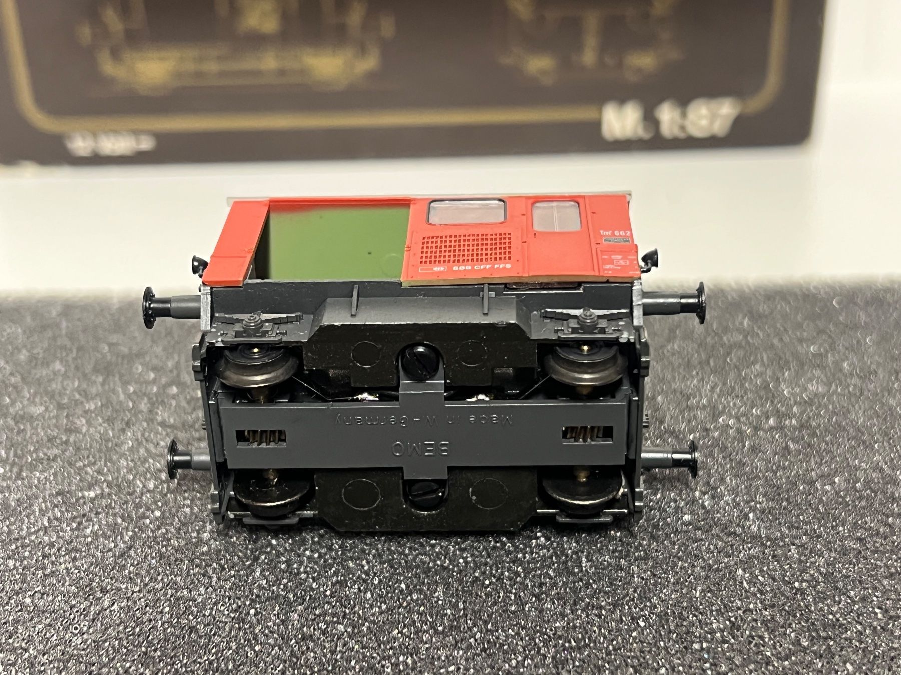 Bemo Modellini di ferrovie: Bemo  SBB Tm 662 Rangiertraktor Spur H0 DC – Usato da Geroldswil venduto da TopTrain54 6
