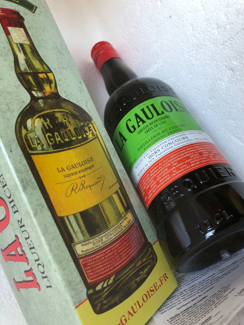 Bevande alcoliche: La Gauloise Verte Liqueur 48%... – Nuovo e nell'imballaggio originale da Wöschnau venduto da Vinsale 6