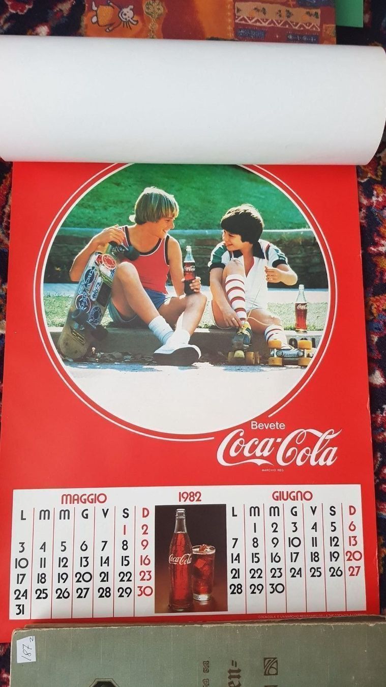Coca-Cola Calendari: Coca Cola Kalender 1982 – Usato da Mörschwil venduto da antiksalon 4