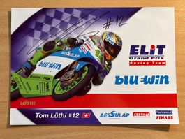 Tom Lüthi AUTOGRAMMKARTE