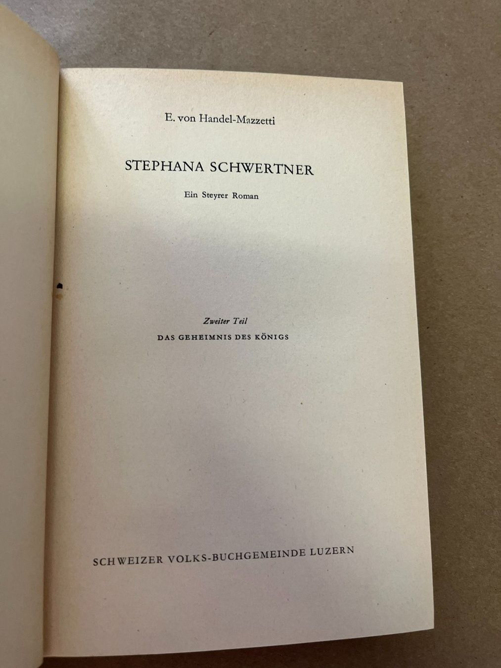 Bücher: Stephana Schwertner Band 1&2 – Gebraucht aus Olten von ELHANDEL 3