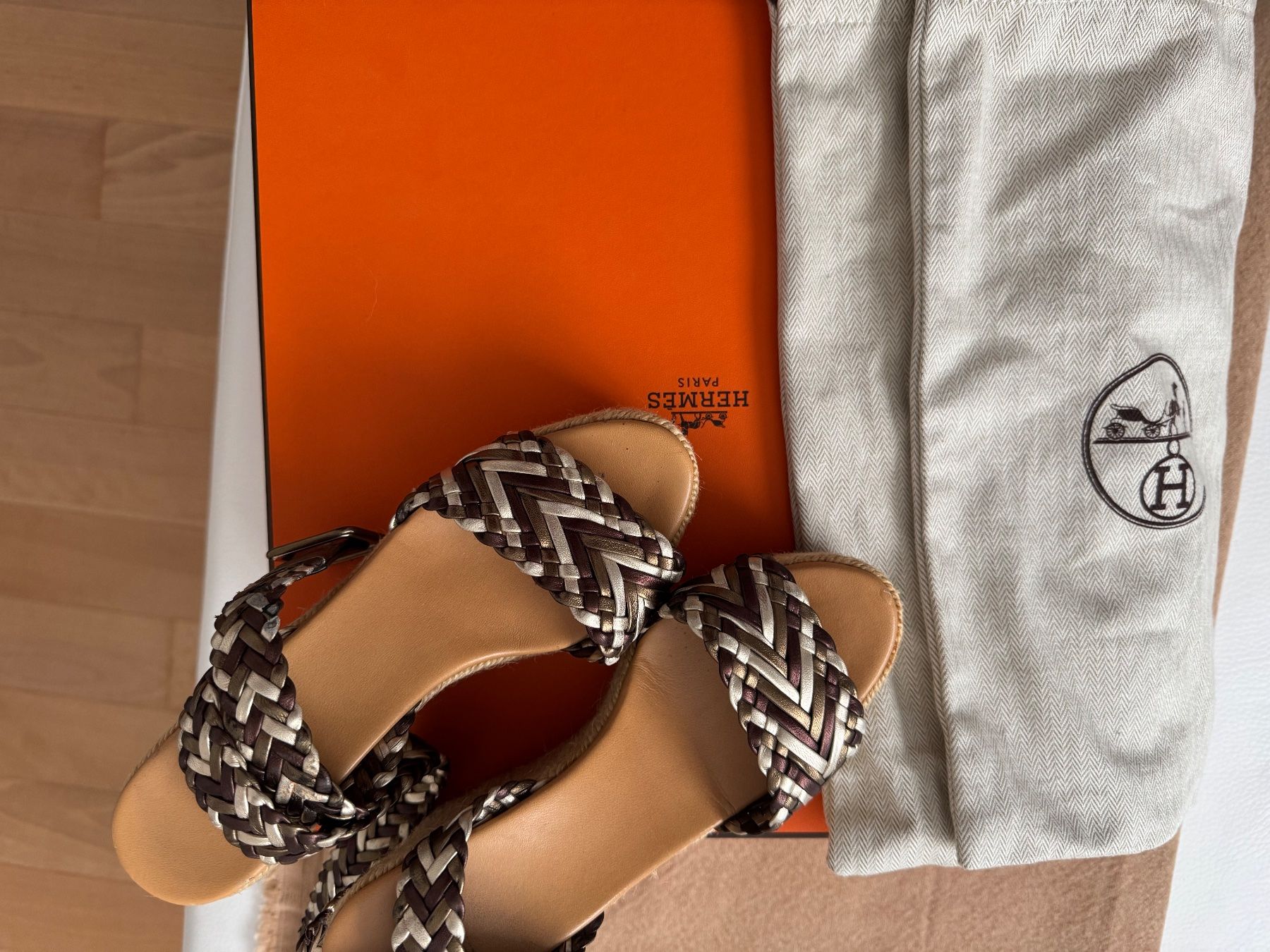 Scarpe da donna: HERMES Wedges aus Leder Gr. 36 – Usato da Zürich venduto da Orionos 8