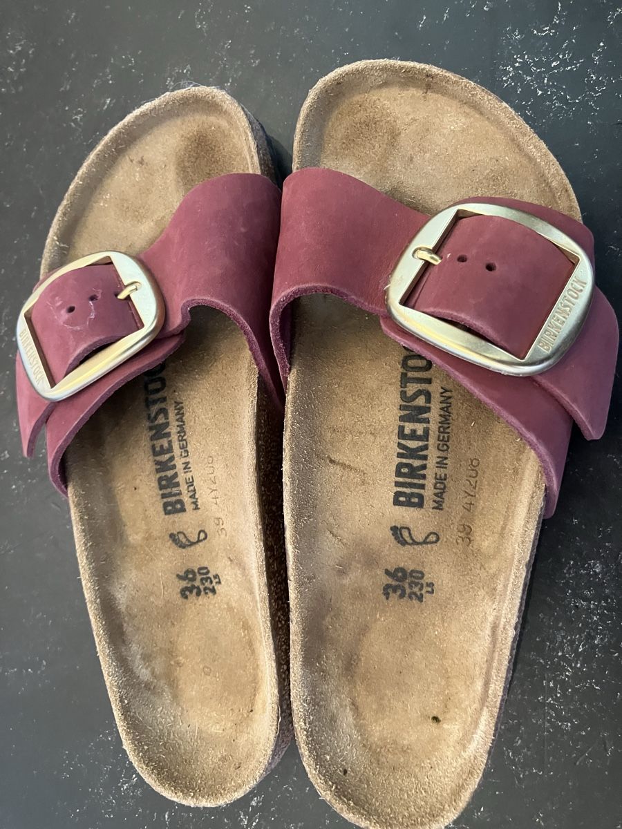 Birkenstock Damenschuhe: Birkenstock dunkelrot – Neu (gemäss Beschreibung) aus Bern von JenniferNice 1