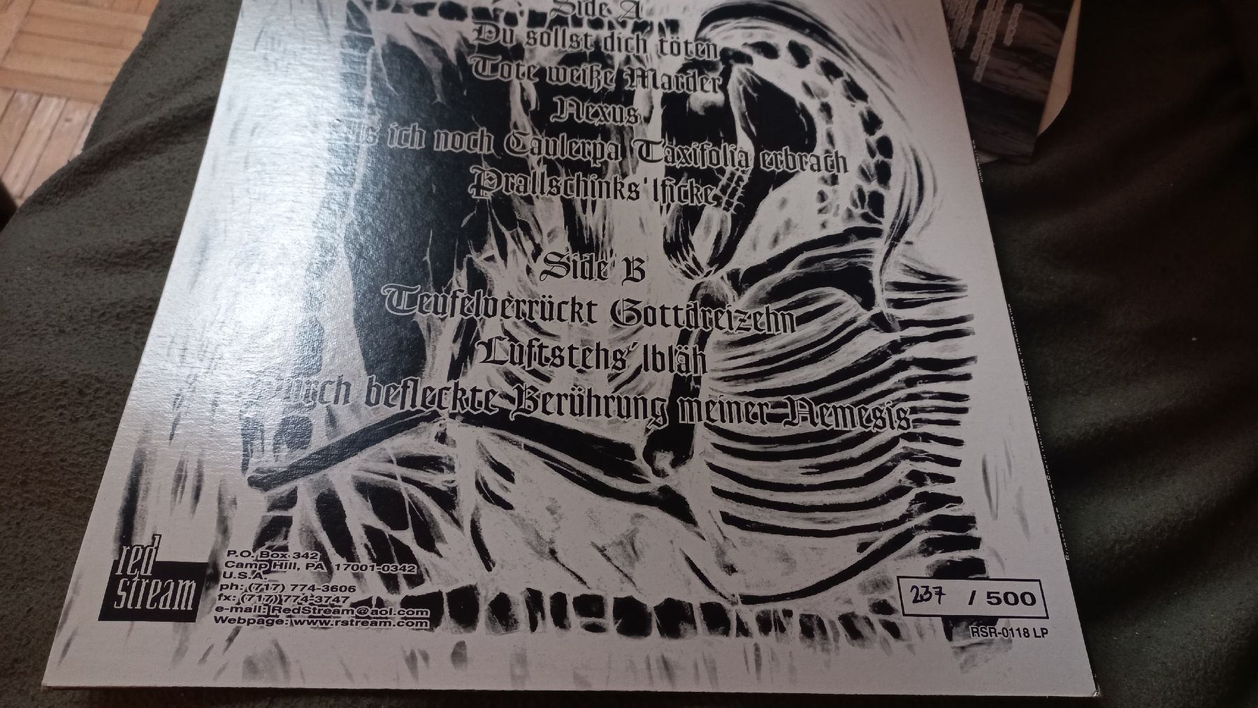 Dischi in vinile: Bethlehem-Sardonischer...Vinyl LP BLACK METAL – Usato da Olten venduto da Donatello1984 1