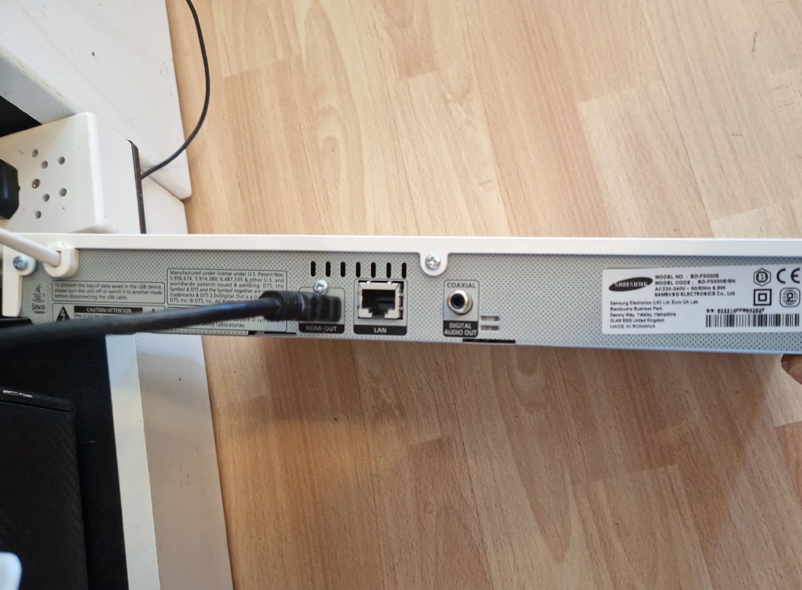 Samsung Lecteur multimedia & Streamer: SAMSUNG BLURAY PLAYER 3D – D'occasion à Zürich par Arianco 6