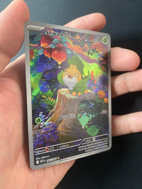 Sewaddle 87 - Strawickl - Illustr. Rare - White Flare - EN (Neu (gemäss ...