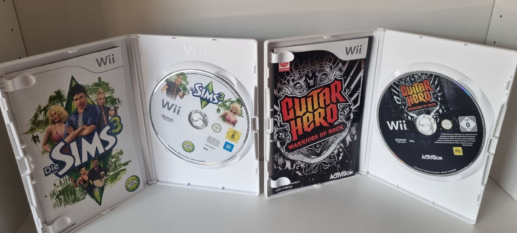 Nintendo Giochi: Nintendo Wii 4×Games – Usato da Oberbipp venduto da ret_6hxb 1