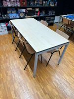 Tisch 160x80 Höhenverstellbar mit 4 Stühlen ab 1.- CHF!