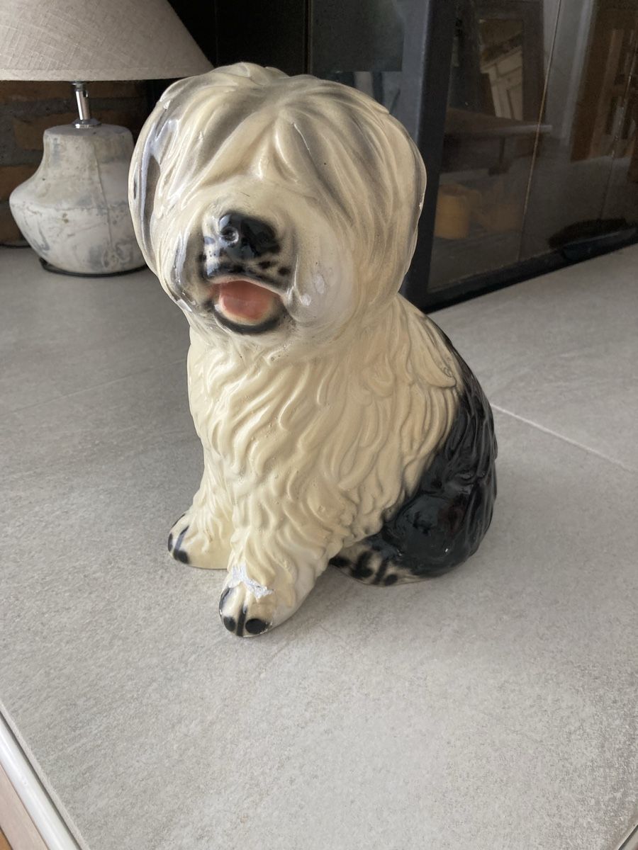 Statuette: Antiker süsser Gipshund – Usato da Othmarsingen venduto da Elkyko