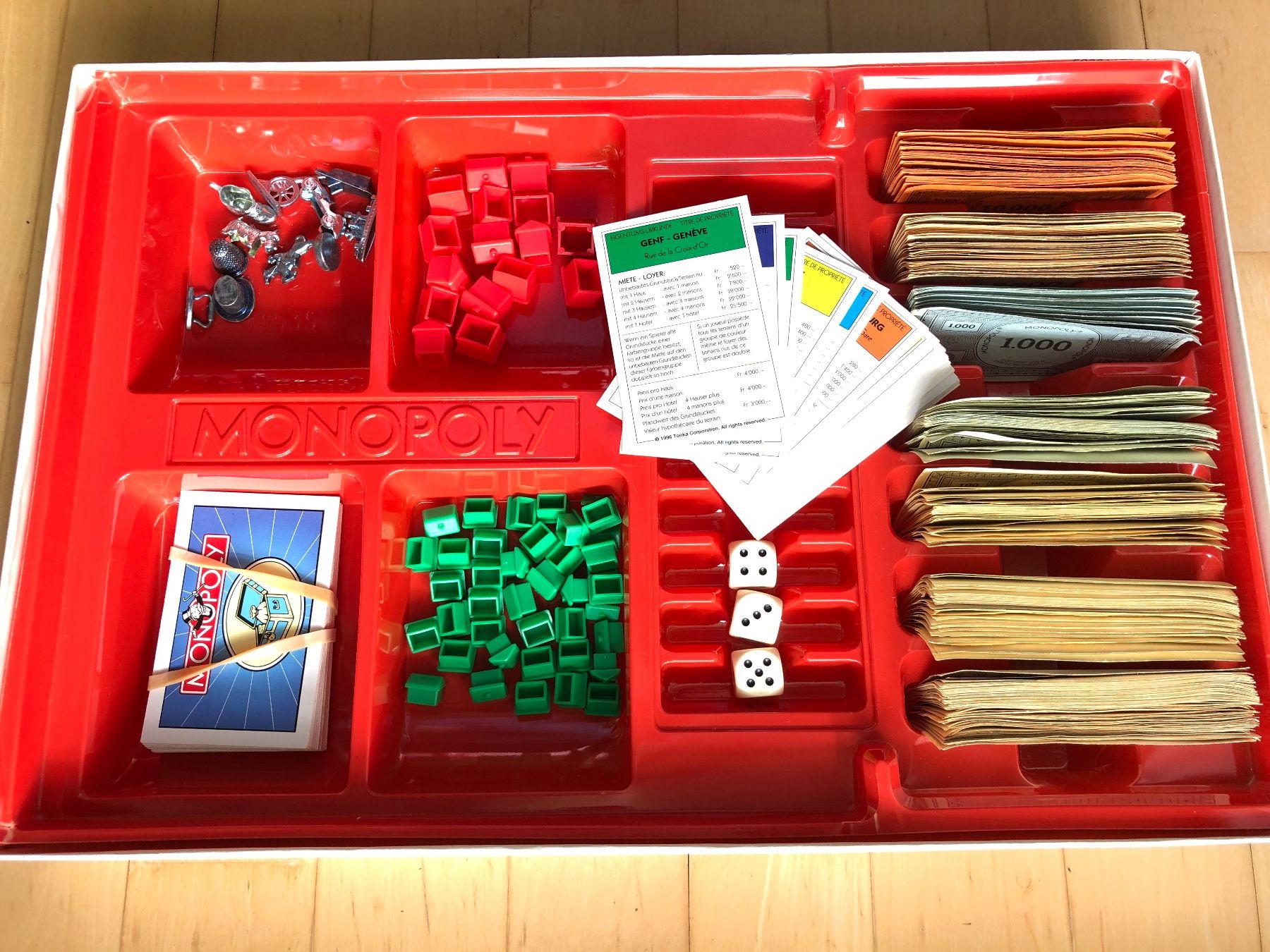 Giochi: MONOPOLY Schweizer Ausgabe vintage – Usato da Wallisellen venduto da Fax 1