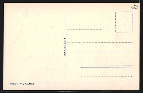 Cartoline postali: Saanen, Ortsansicht mit Kirche, Giffernh – Usato da Berlin venduto da bartko-reher 1