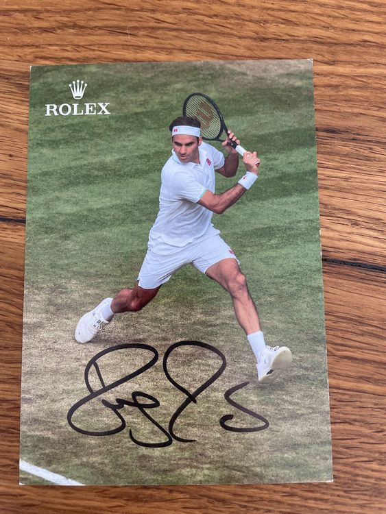 Roger Federer Autogramm | Kaufen auf Ricardo