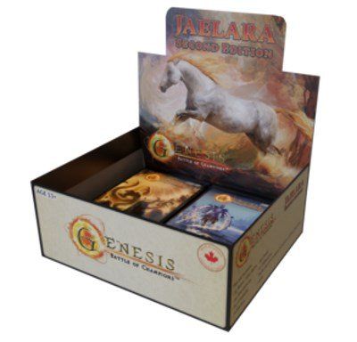 Carte collezionabili: Genesis: Welcome to Jaelara Booster Display Englisch – Nuovo e nell'imballaggio originale da Wädenswil venduto da magictrade