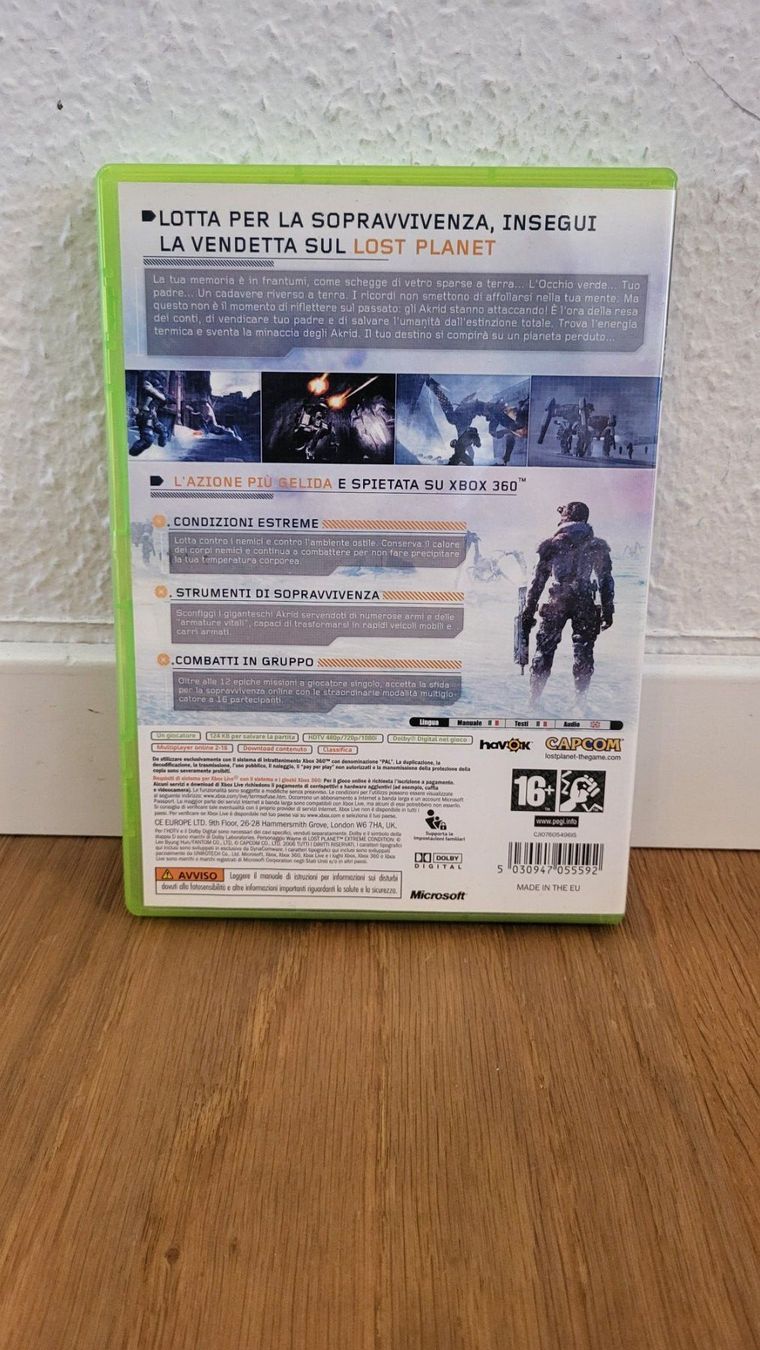 Microsoft Giochi: Xbox 360 - Lost Planet – Usato da Münsingen venduto da DigitaleSpielecke 1