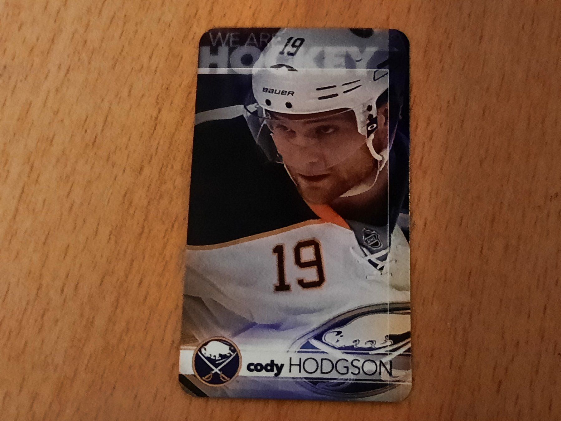 Calamite: Cody Hodgson / Buffalo Sabres , NHL , Magnet – Usato da Worben venduto da ersa01 2