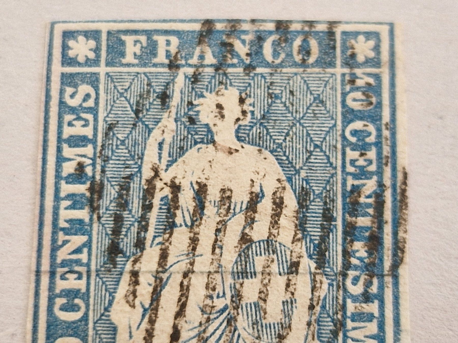 Tutti i francobolli: Strubel 23A, ab 1.- – Usato da Burgdorf venduto da Glossy01 1