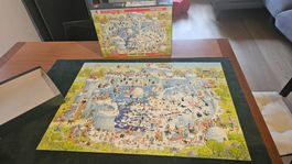 Puzzle 1000 pezzi XXL Heye Funky zoo