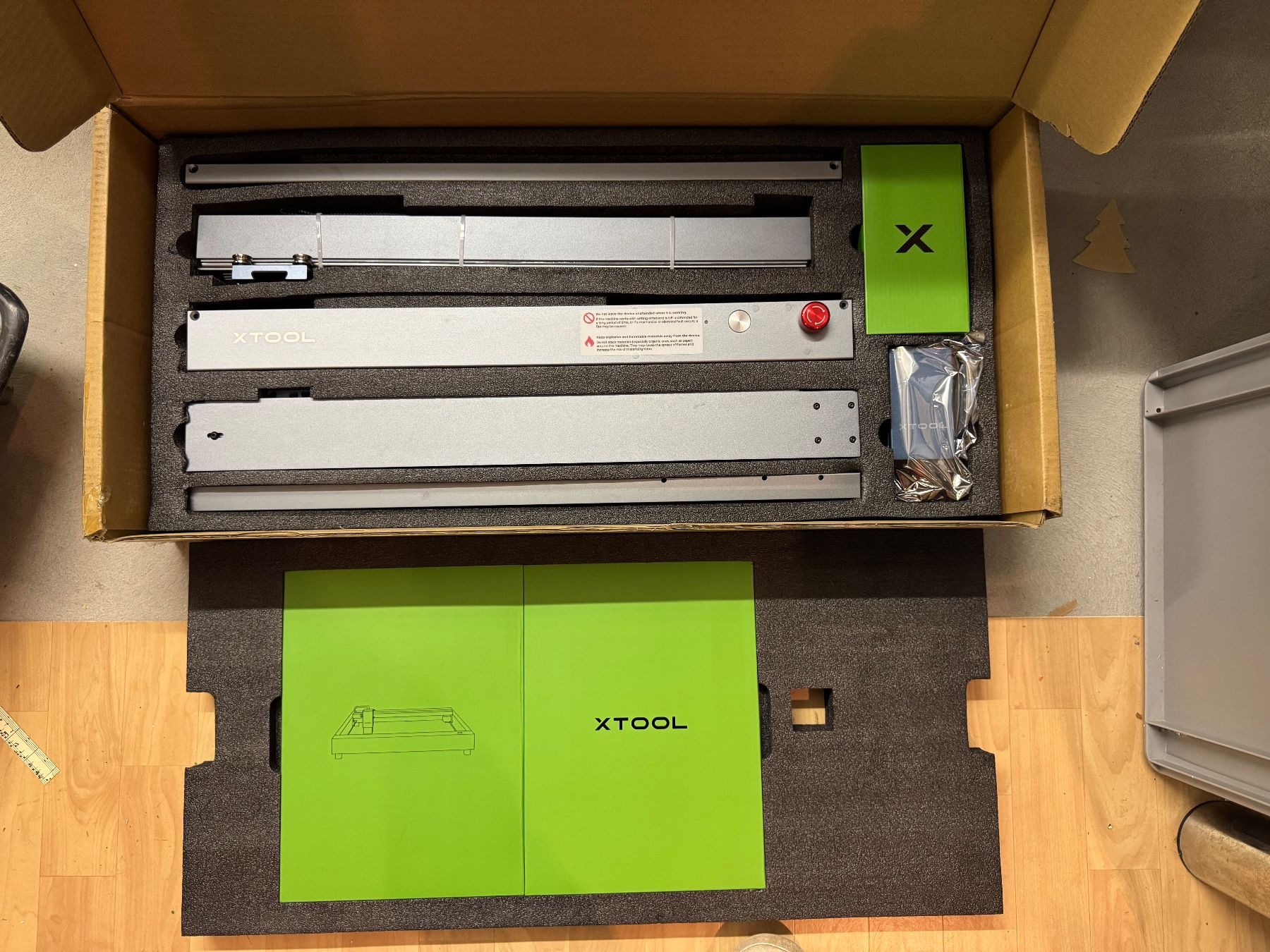 XTool Tutte le macchine: xTool D1 Pro mit 5W Diodenlaser LK 4 – Usato da Steinhausen venduto da Schuwies 1