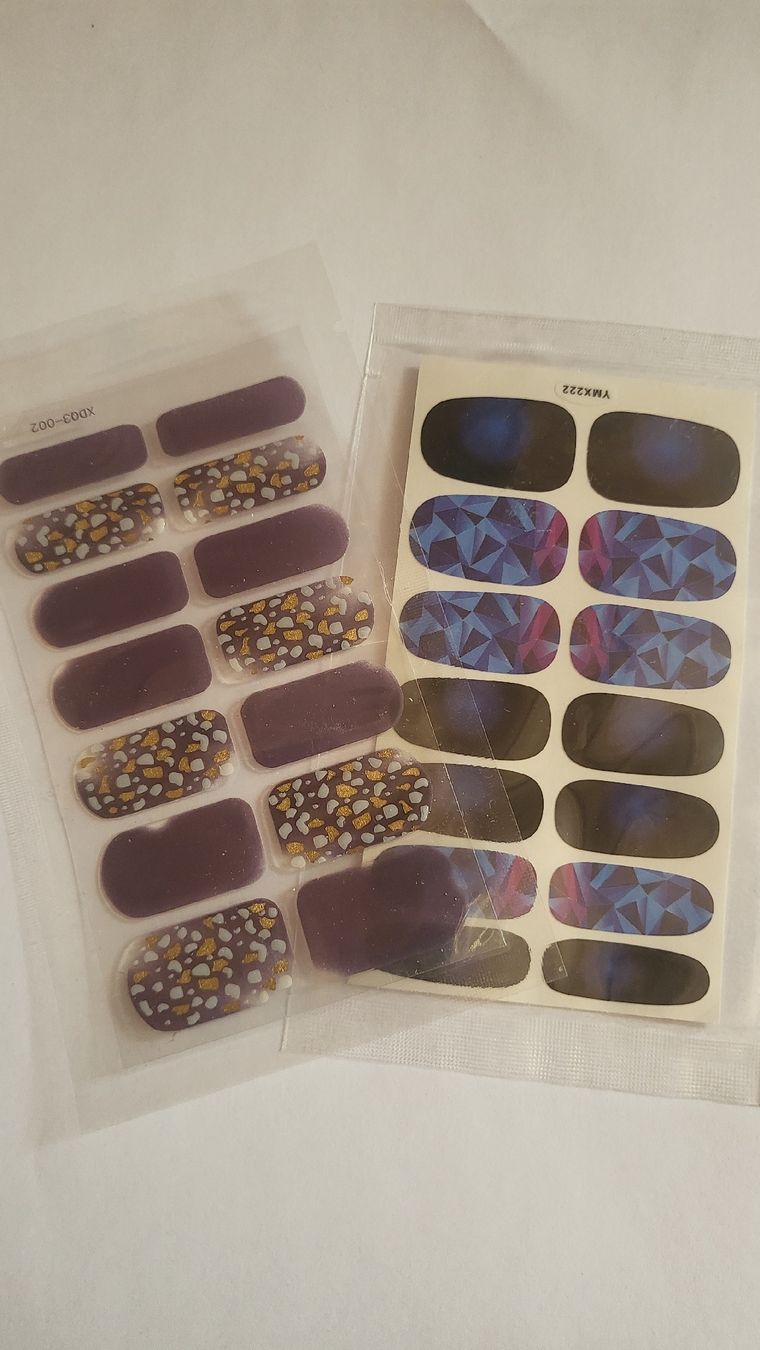 Künstliche Fingernägel: Gel Nail Wraps Set 7 – Neu und originalverpackt aus Sagogn von salsagirl30