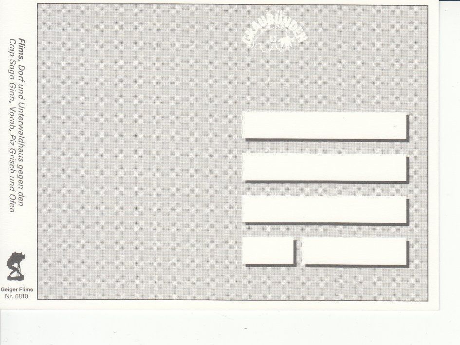Cartoline postali: Flims 3 um 1995 – Usato da Bürglen TG venduto da StampGraf 1