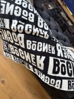 Bogner Decke, neu schwarz-weiss, warm für den Winter