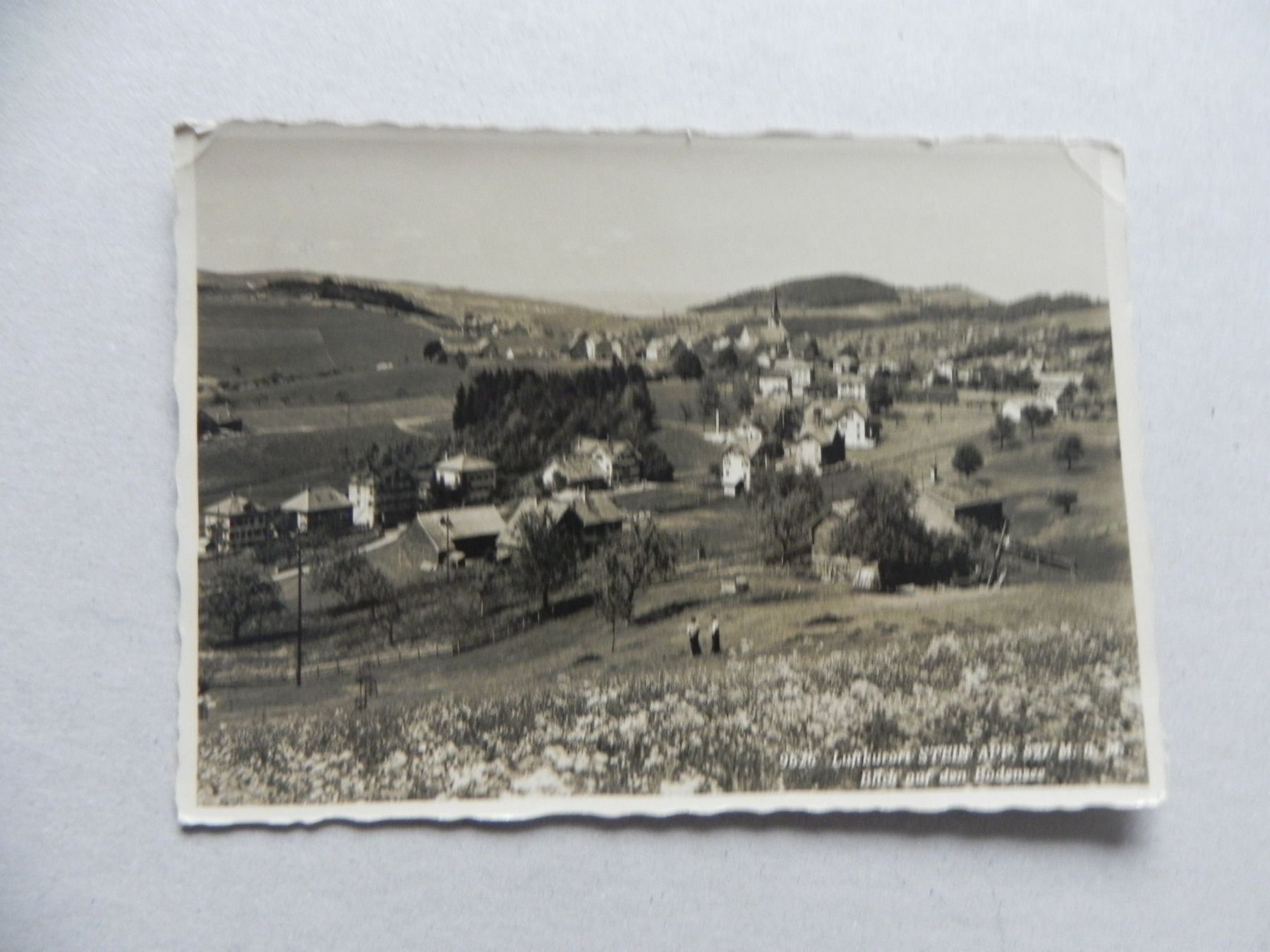 Ansichtskarten: Ansichtskarte Stein AR Appenzell 1936 – Gebraucht aus Siebnen von krimsie