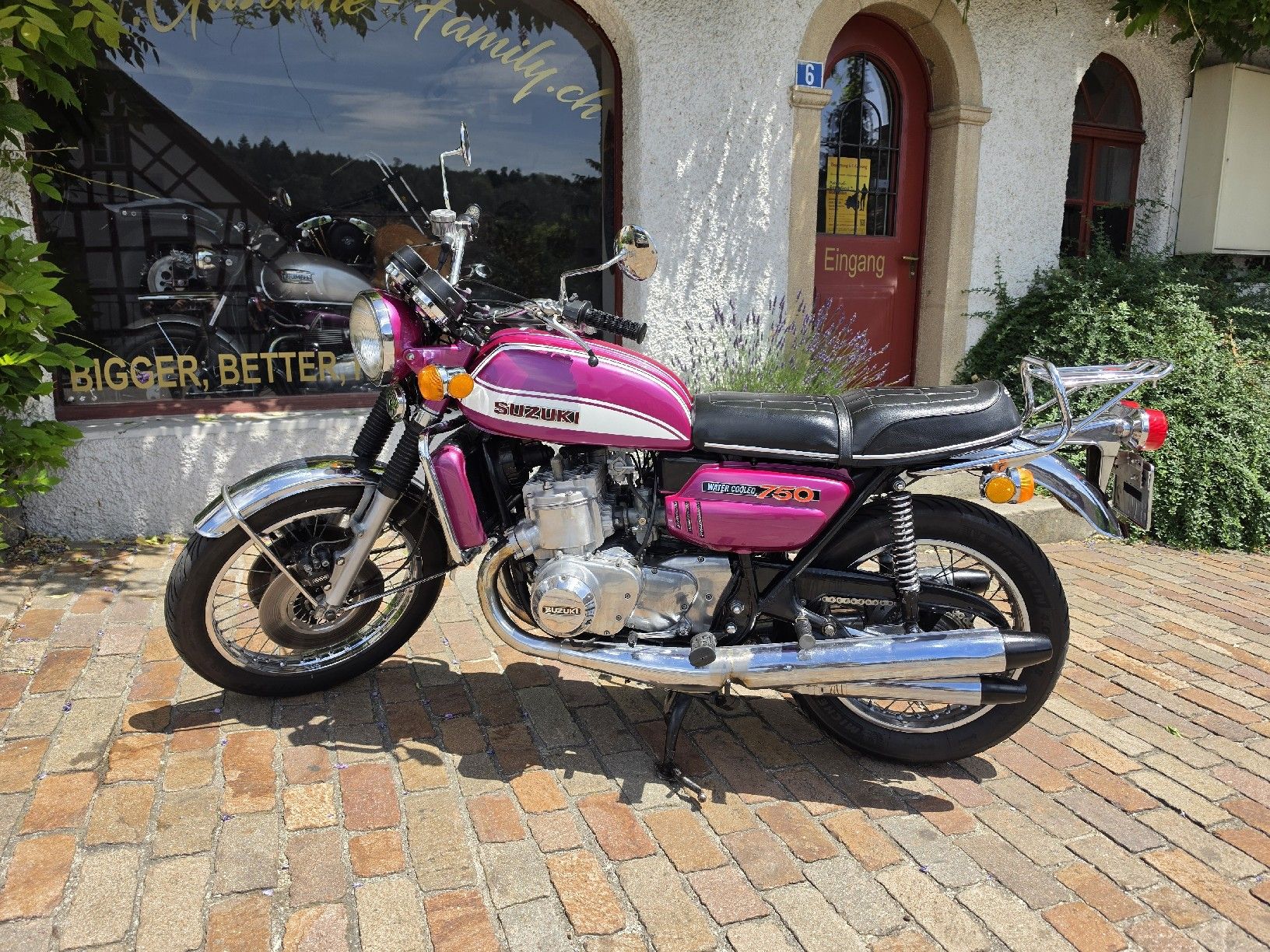 Suzuki Strada: Suzuki GT 750 "Wasserbüffel" – Usato da Glattfelden venduto da Gasoline_Family 5