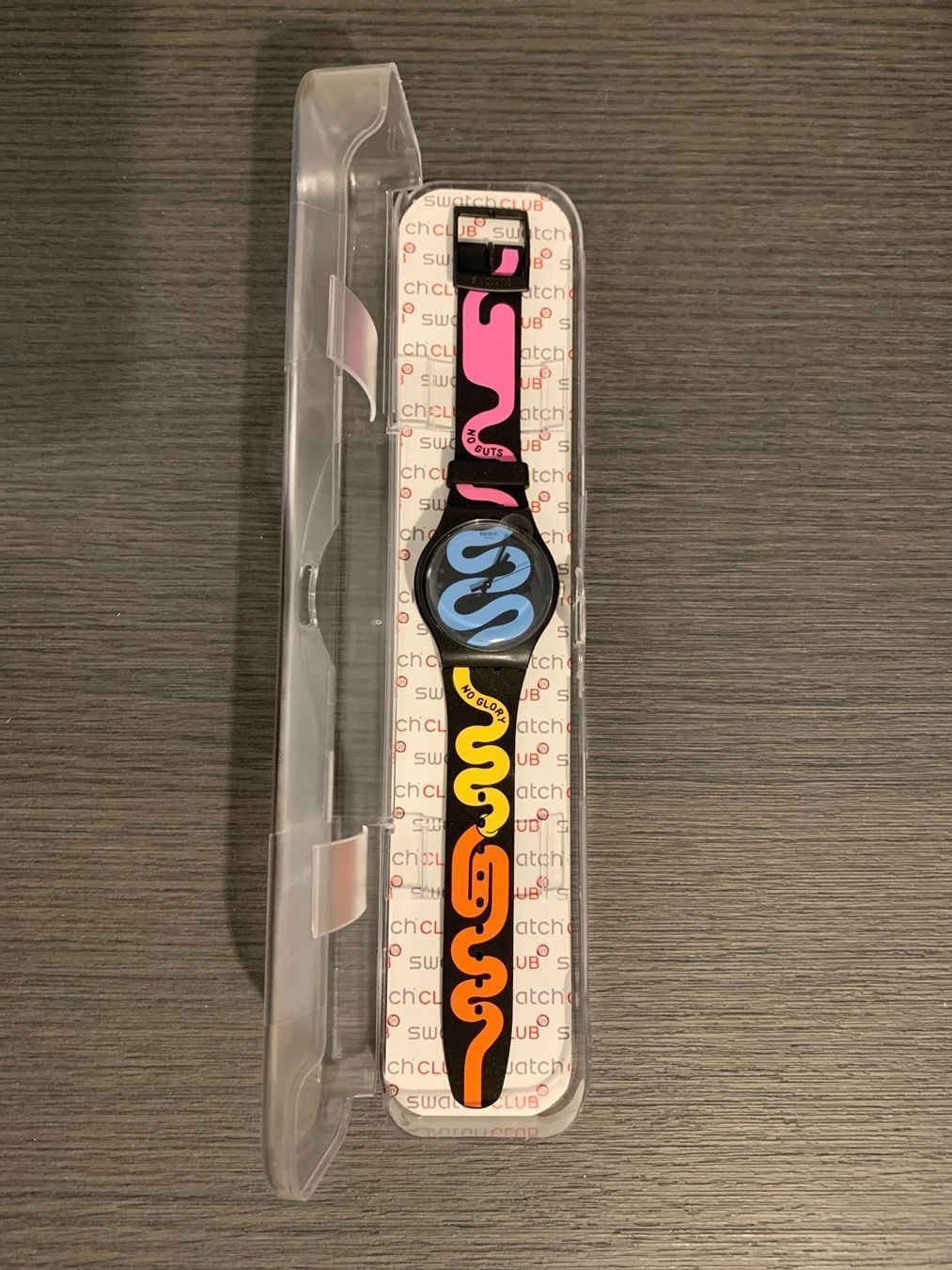 Swatch Uhren: Swatch No Guts No Glory (SUOB 108) – Neu und originalverpackt aus Montreux von Space_koaster