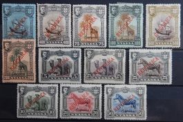 NYASSA Portugal Kolonie ex. Kat. 52-90 */gest. 1911/21