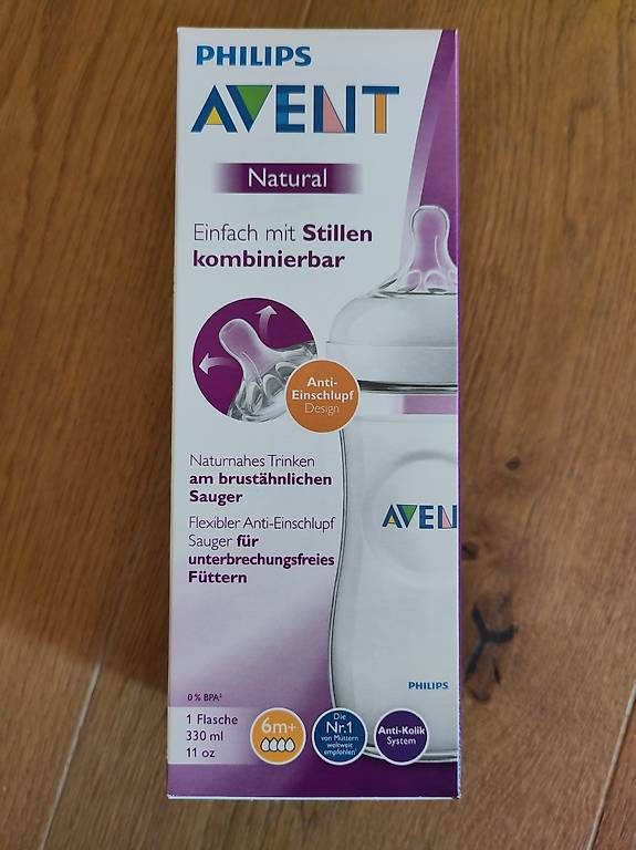 Pasti del neonato: Schoppenflasche Philips Avent Natural - NEU – Usato da Igis venduto da Ricema