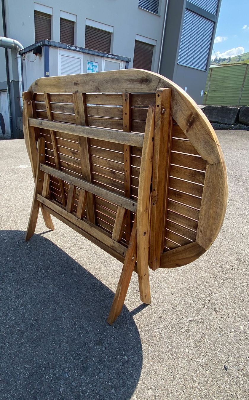 Tavoli: Gartentisch aus Holz + 6 Stühle – Usato da Rothenthurm venduto da BiKe_cLiMb_97 5