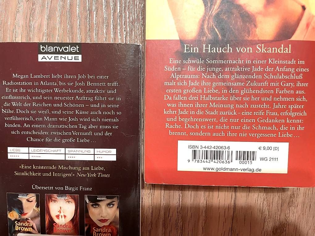 Bücher: Sandra Brown - 5 Romane – Gebraucht aus Bazenheid von josiba_6 1