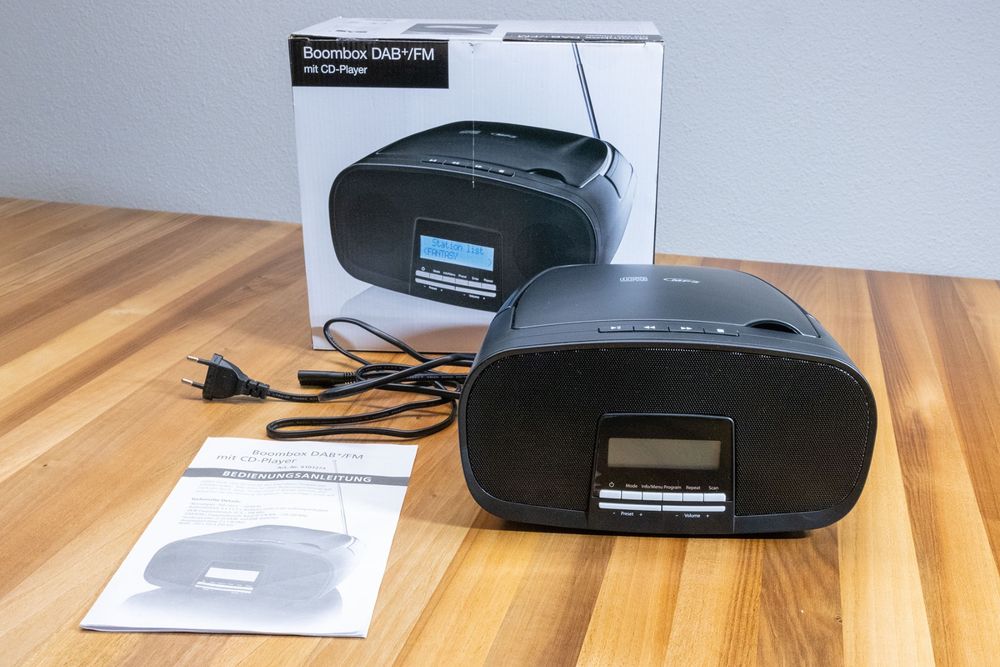 DAB+ Radio mit CDPlayer «Boombox» Kaufen auf Ricardo