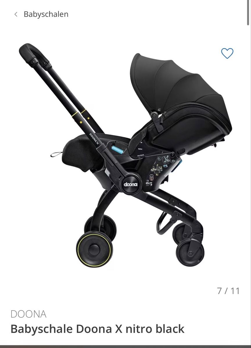 Doona Seggiolini per auto: Doona X Nitro Black – Nuovo (secondo la descrizione) da Oftringen venduto da kdaja 3