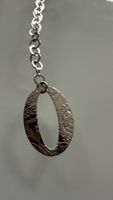 Silber-Ohrhänger, 7 cm lang