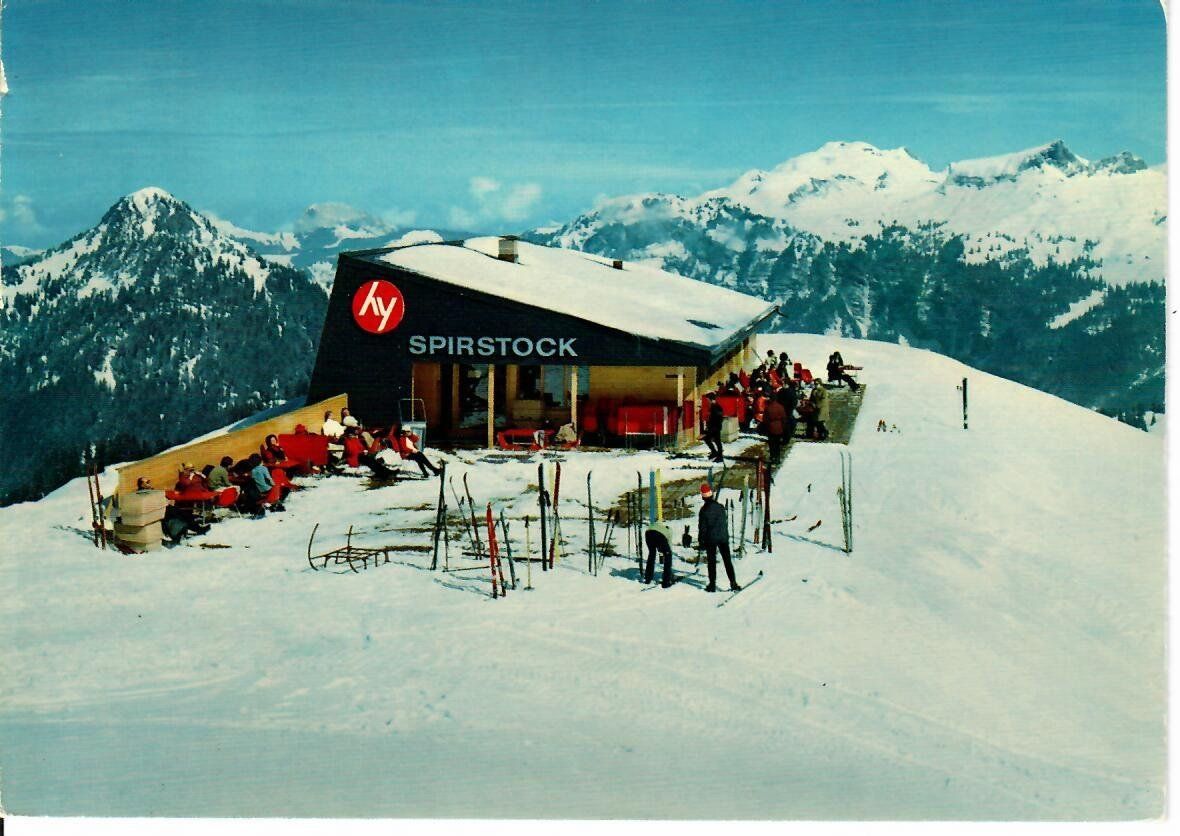 Cartoline postali: Hoch-Ybrig  Spirstock – Usato da Hochdorf venduto da Ziegel-16