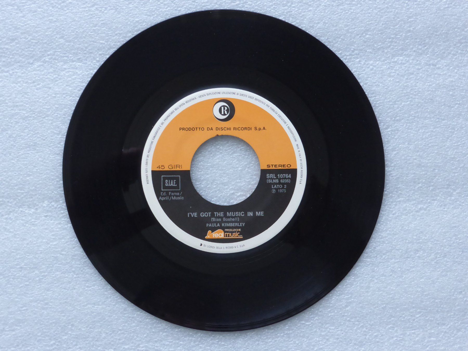 Schallplatten: Vinyl Single   PAULA KIMBERLEY – Gebraucht aus Küssnacht am Rigi von Mondkinder 2
