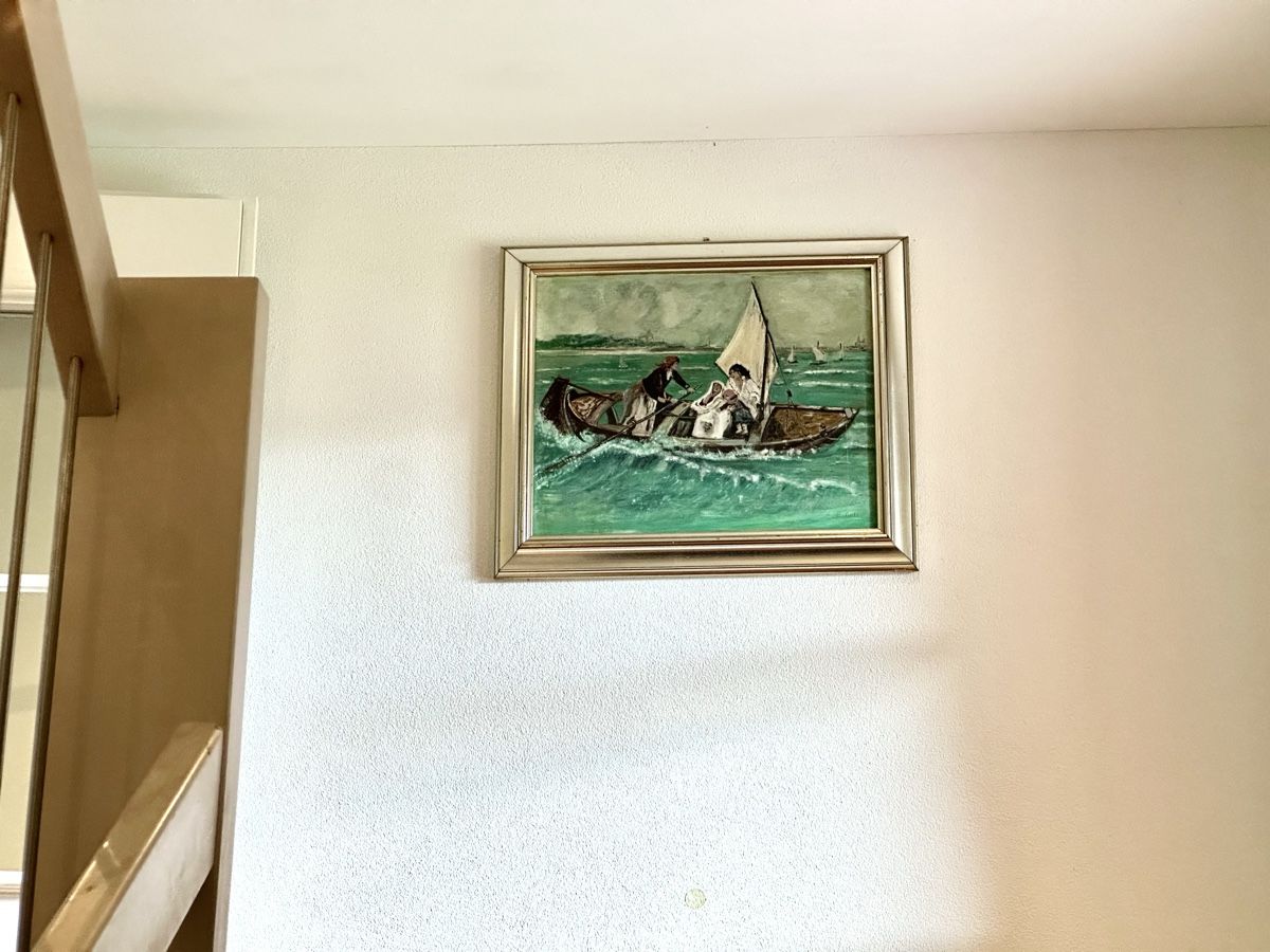 Dipinti: Maritim Gemälde Öl auf Pressholz-Platte - Boot auf See – Nuovo (secondo la descrizione) da Ebnat-Kappel venduto da BoutiqueBijoux 6