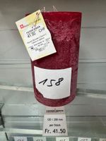 158 Posten Raureif Stumpen Kerze/n 120 x 200 aus Liquidation