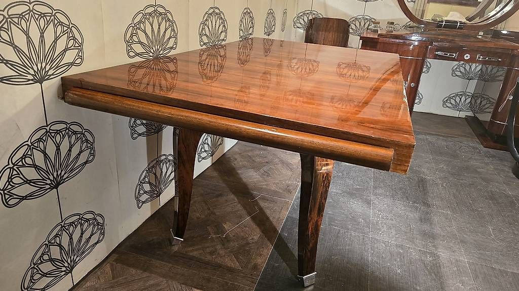 Tische: Table de salle a manger art déco palissandre de Rio  – Gebraucht aus Mollens VD von espritartdeco 4