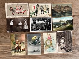 Sammlung antike Postkarten Schweiz