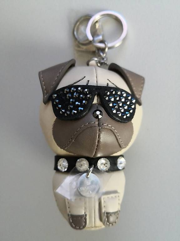 Ciondoli: Swarovski® Mopshund-Anhänger – Usato da Hitzkirch venduto da inf_k29j