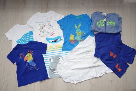 Gr. 86 Kleiderpaket Jungs Sommer Esprit/ Blue Seven