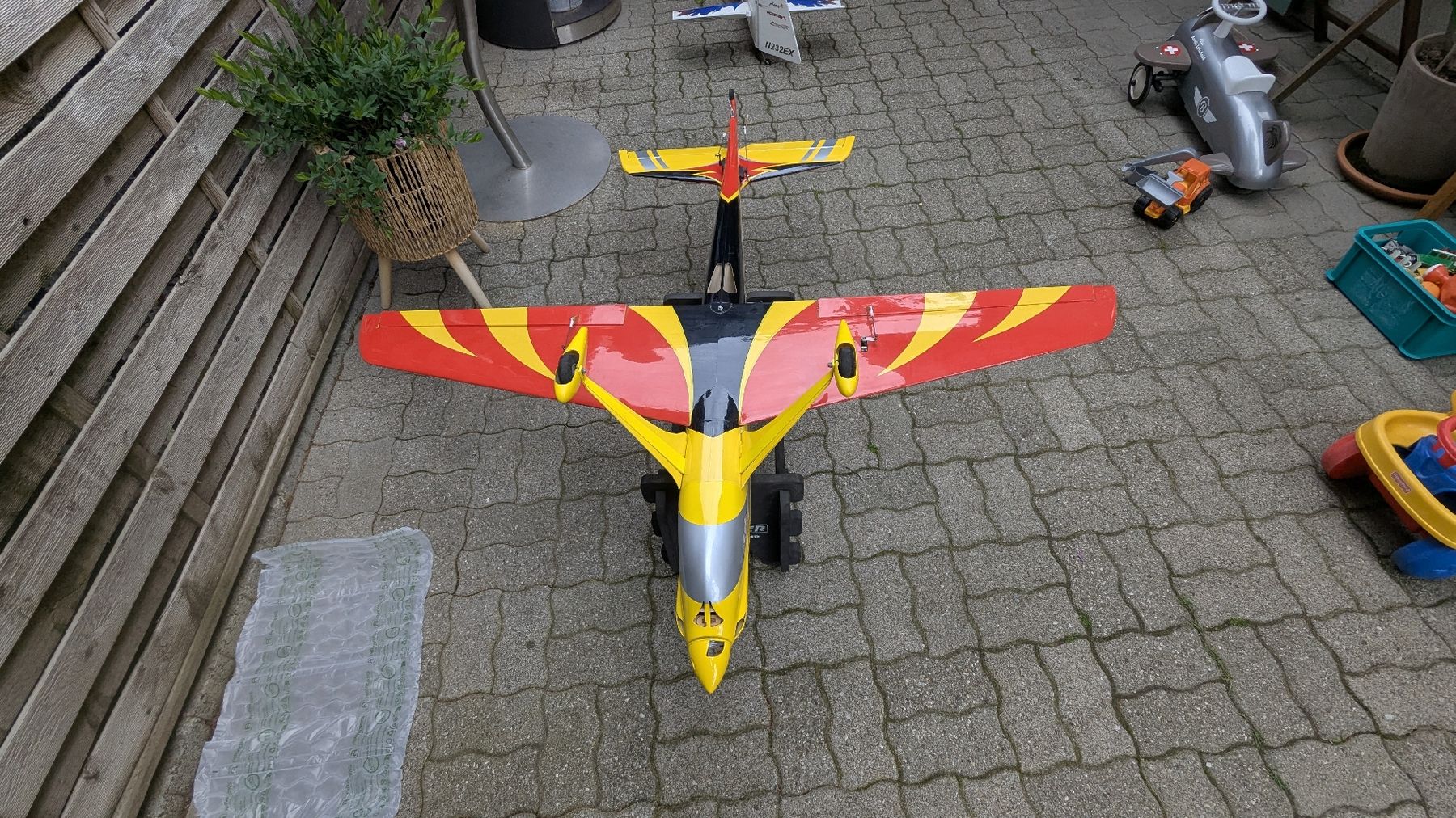 Modellismo RC: SEBART MISS WIND S 50E GELB / SCHWARZ – Usato da Heimberg venduto da idefix3613 1