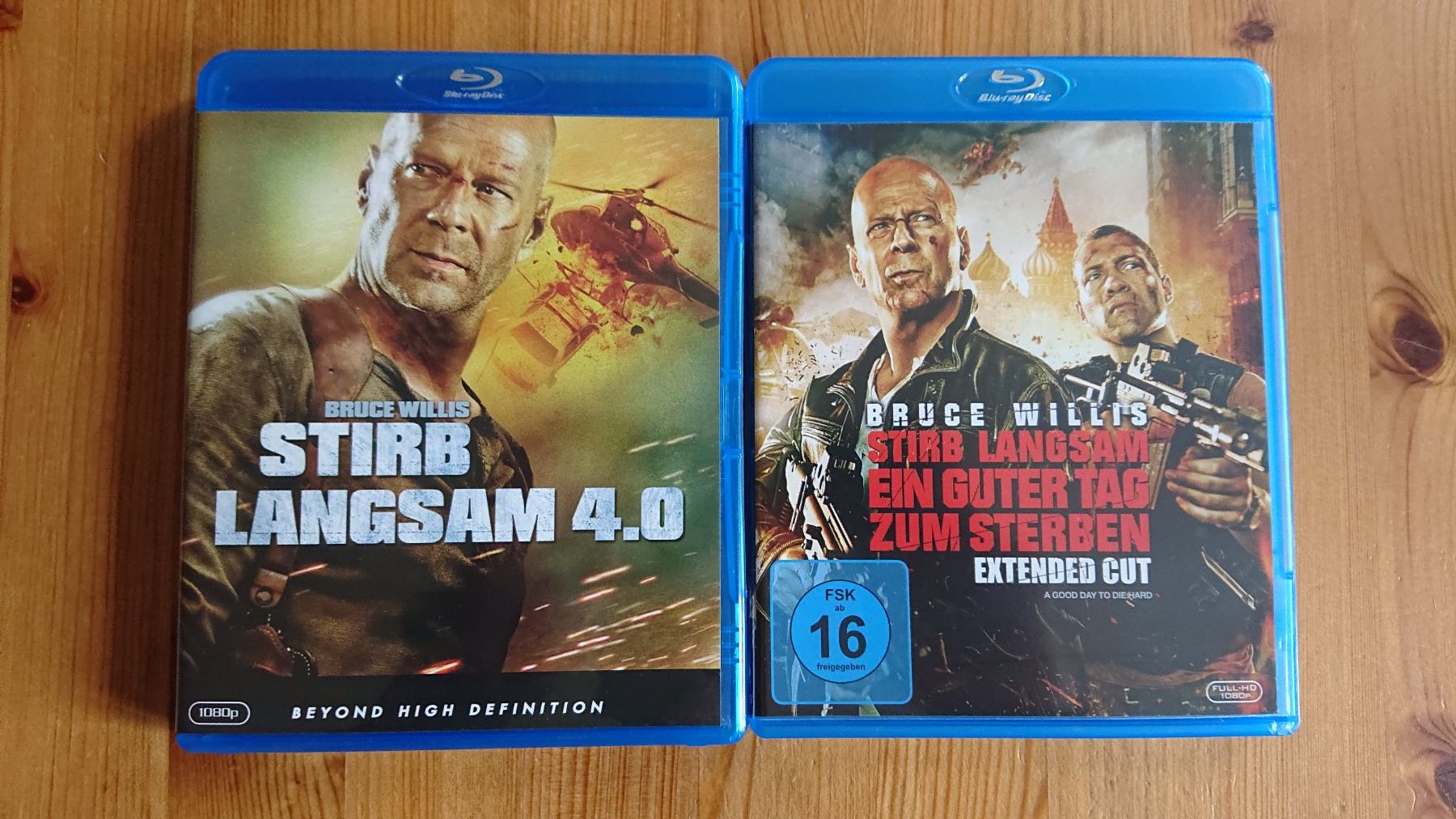 Tutti i DVDs: STIRB LANGSAM 1 bis 5 auf Blu-Ray mit Bruce Willis – Usato da Wilderswil venduto da Exebub 3